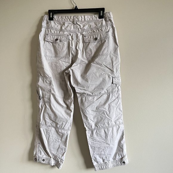 COLUMBIA CARGO PANTS ANKLE CAPRI WOMENS SIZE 6 POCKETS HIKING ATHLETIC - Picture 7 of 10